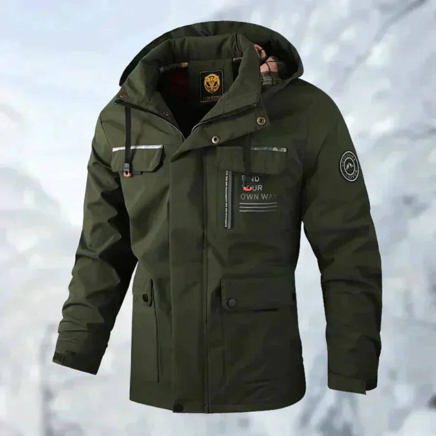 Victor | Chaqueta Outdoor Impermeable Premium para Hombre Protección, Estilo y Rendimiento