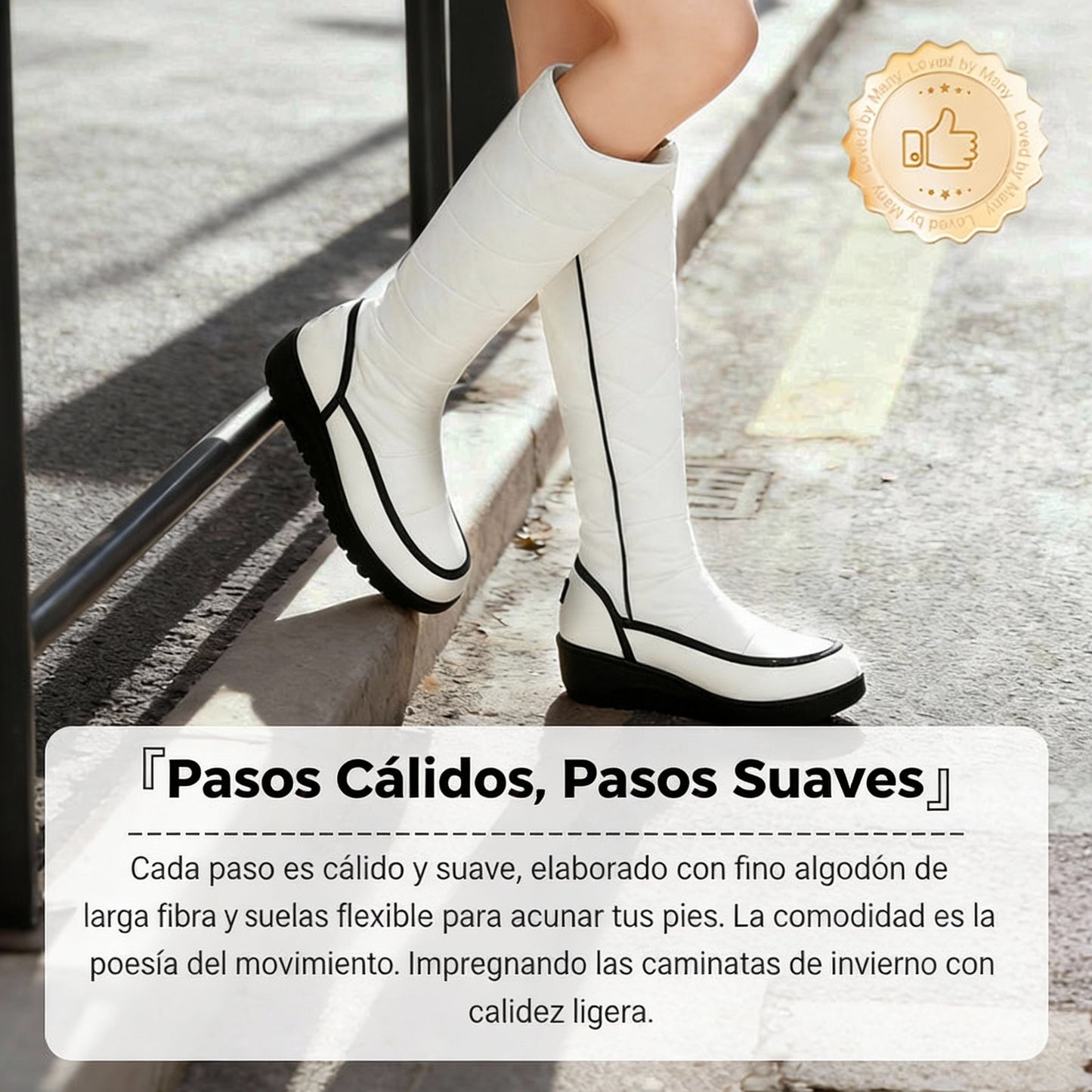 Sabrina | Botas de Invierno Cálidas para Nieve hasta la Rodilla para Mujer