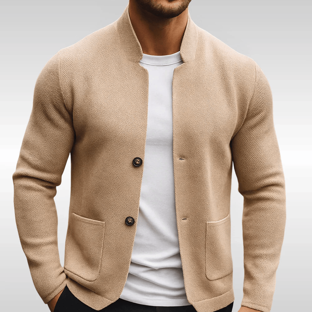 Luca | Chaleco de Punto Texturizado para Hombre