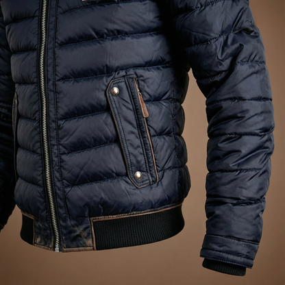 Luis | Chaqueta Urbana Acolchada con Cuello Alto Voyager