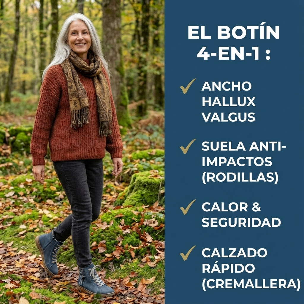 Aurelia | Botines Térmicos de Invierno y Suela Antideslizante