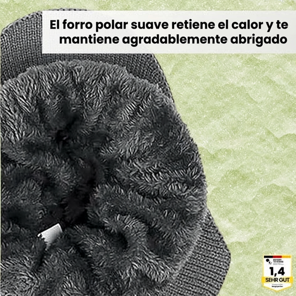 Nael | Gorro Nórdico de Invierno con Orejeras Cálidas