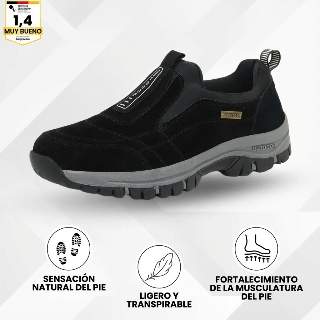 Octavio |  Zapato Antideslizante e Impermeable para Aliviar el Dolor