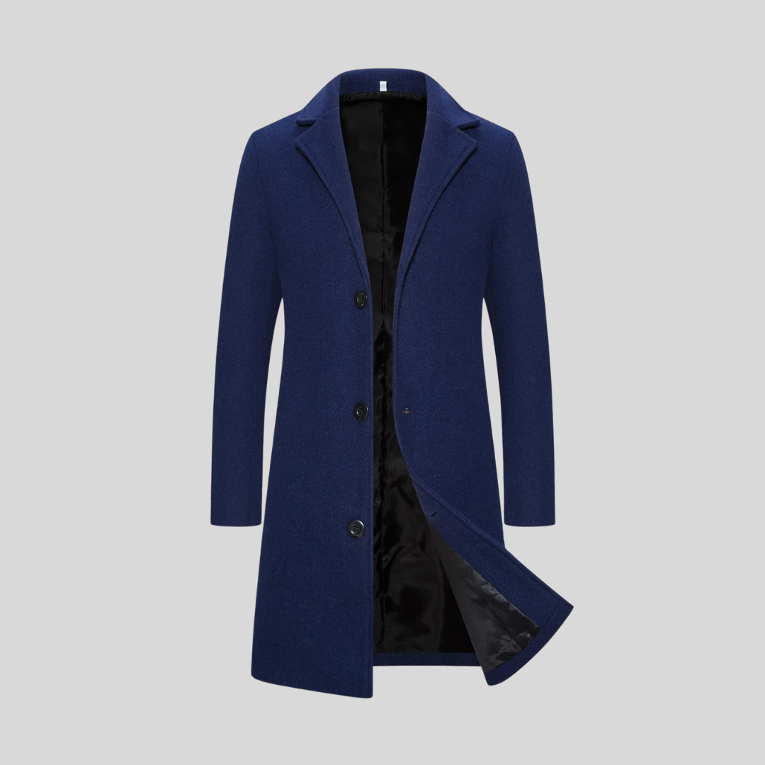Carlos | Elegante Abrigo Stirling de Lana Diseño Clásico y Confortable