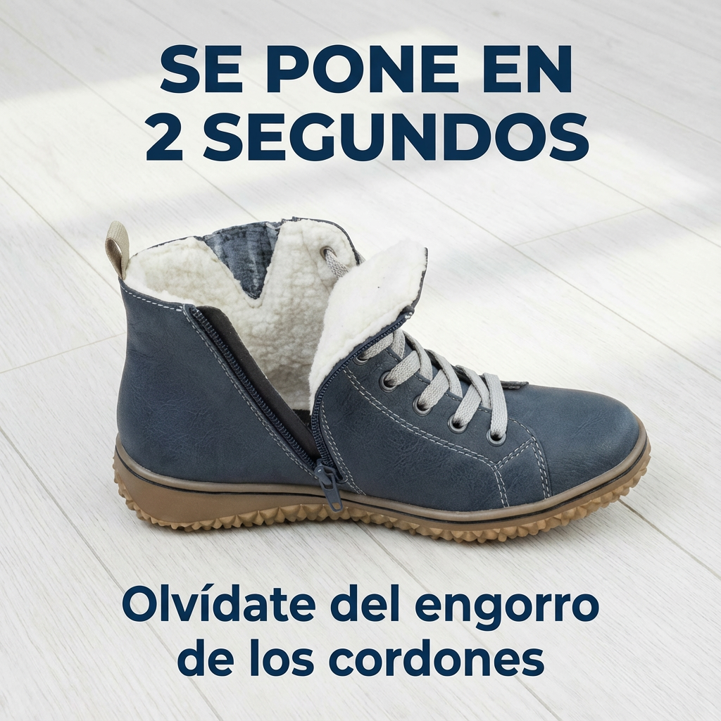 Aurelia | Botines Térmicos de Invierno y Suela Antideslizante