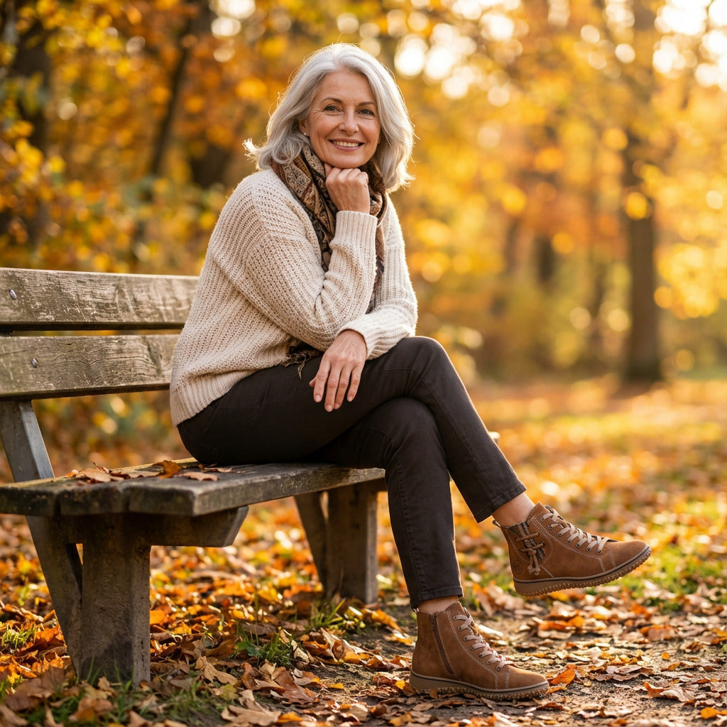 Aurelia | Botines Térmicos de Invierno y Suela Antideslizante