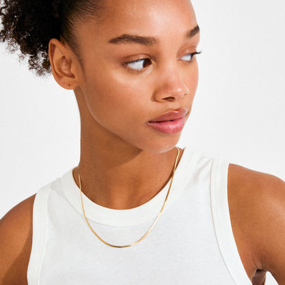 Nicky | Collar Chapado en Oro Estilo Pilgrim