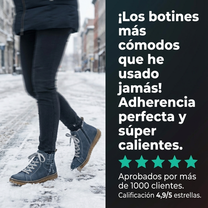 Aurelia | Botines Térmicos de Invierno y Suela Antideslizante
