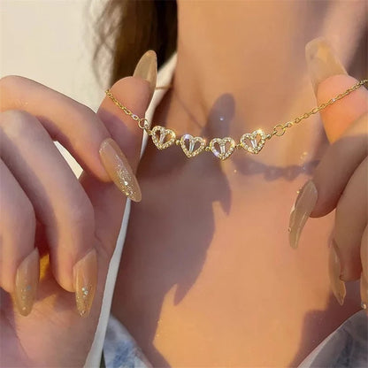 Fortuna | Collar Trébol de Corazones Amor y Suerte Verdadero