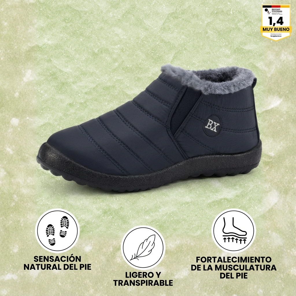 Nival | Botas de Invierno Ergonómicas, Cómodas y Antideslizantes.