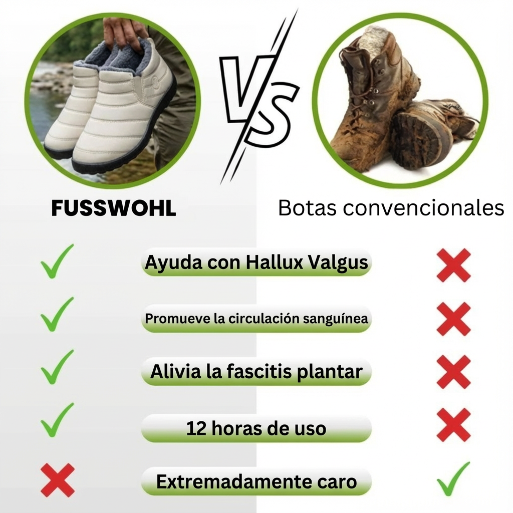 Nival | Botas de Invierno Ergonómicas, Cómodas y Antideslizantes.