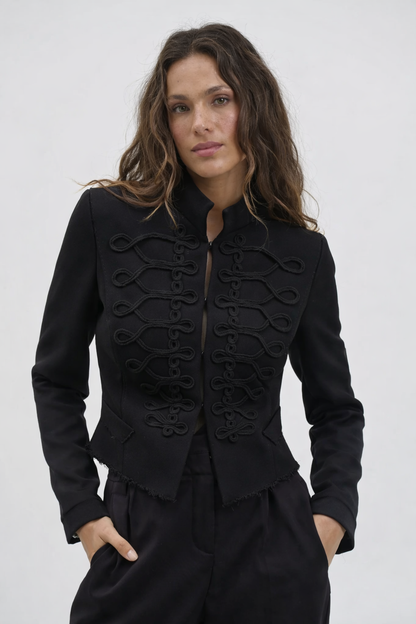 Paula | Chaqueta Abotonada Estilo Napoleón