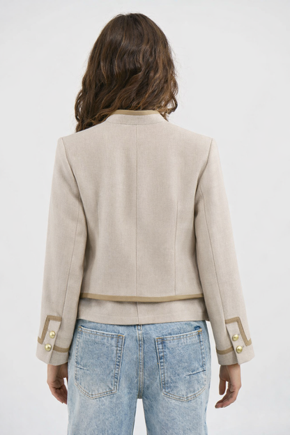 Paula | Chaqueta Abotonada Estilo Napoleón