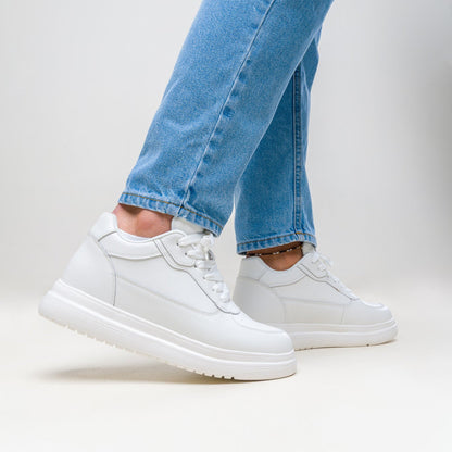 Lucas | Zapatillas Blancas Clean Style Premium