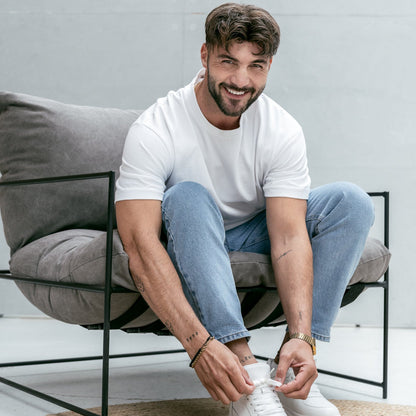 Lucas | Zapatillas Blancas Clean Style Premium