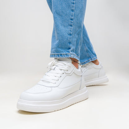 Lucas | Zapatillas Blancas Clean Style Premium
