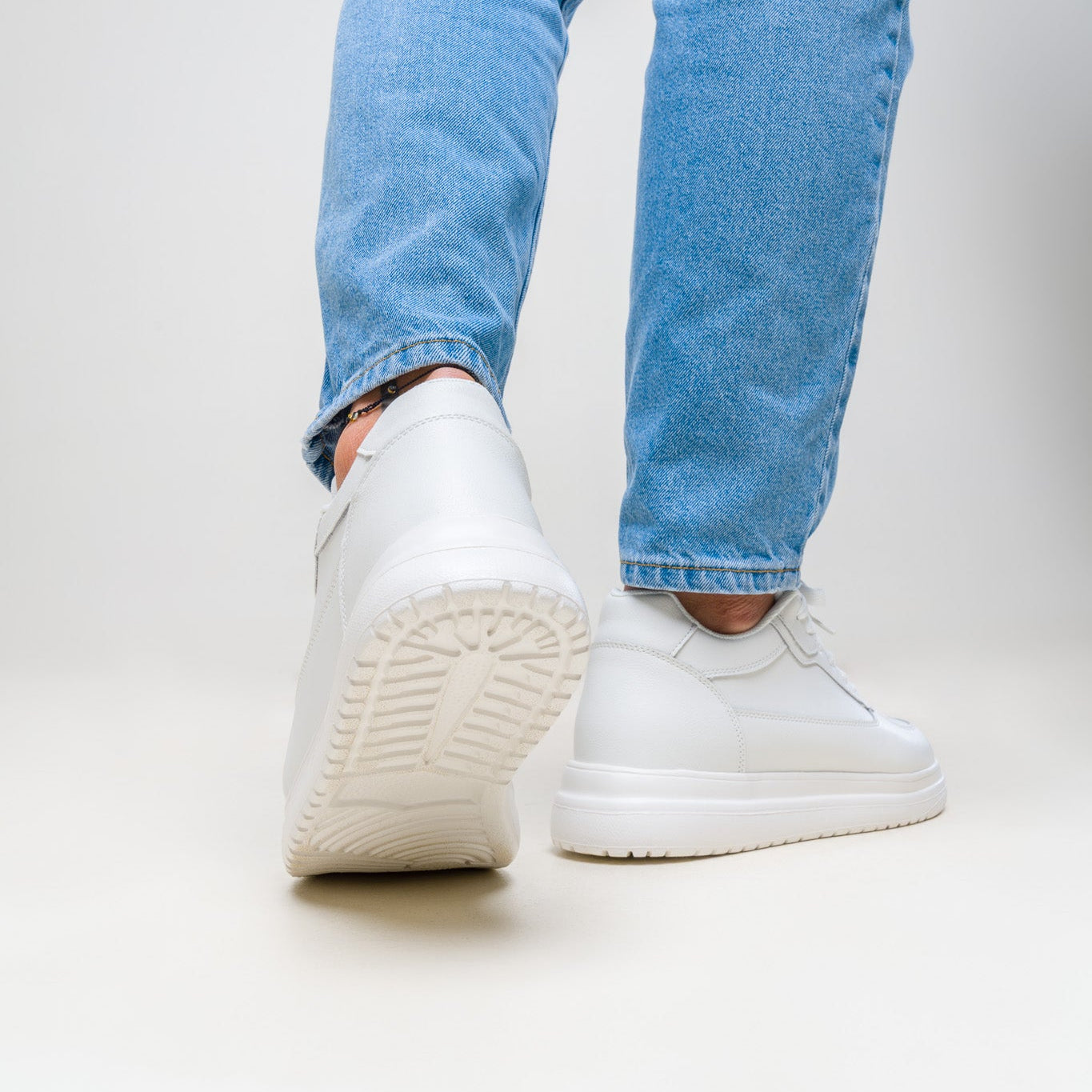 Lucas | Zapatillas Blancas Clean Style Premium