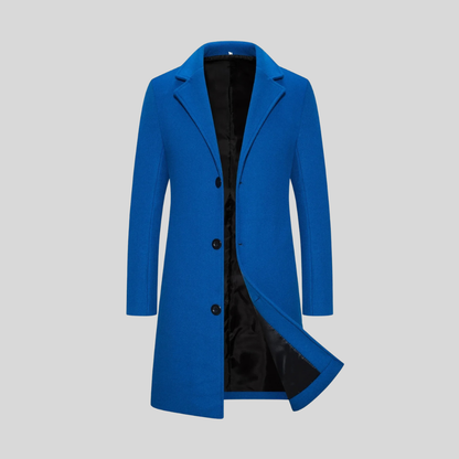 Carlos | Elegante Abrigo Stirling de Lana Diseño Clásico y Confortable