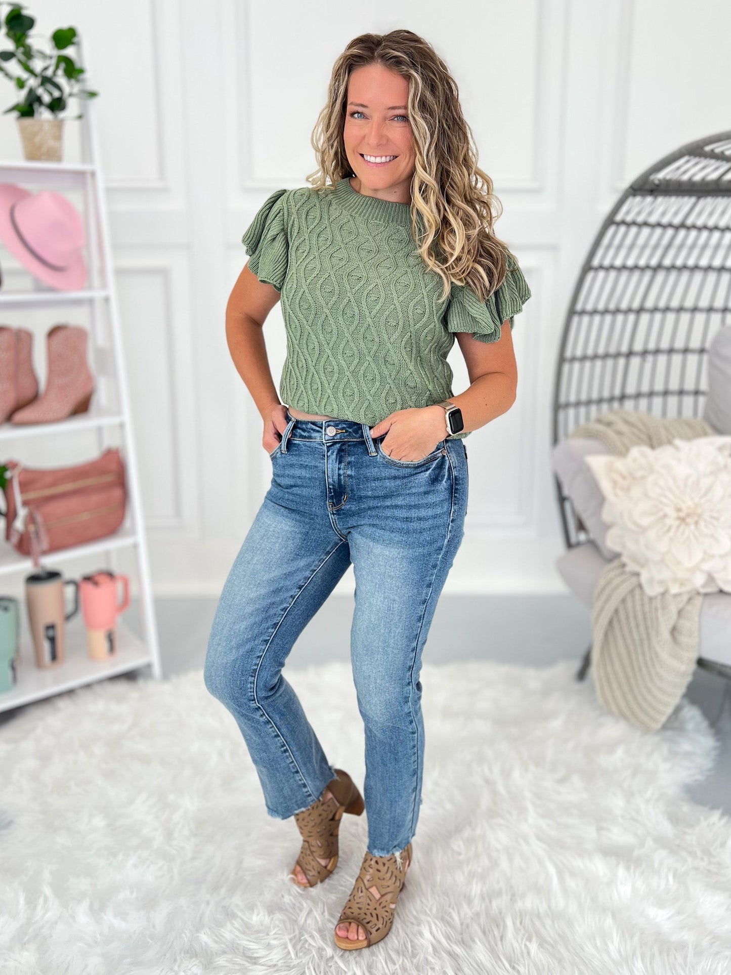 Judith | Vaqueros Acampanados Vintage Estilo Judy Blue
