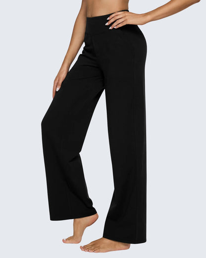 Inés | Pantalon Casual Flexible Negro