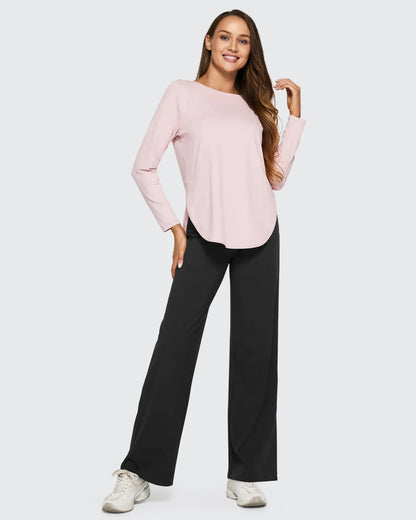 Inés | Pantalon Casual Flexible Negro