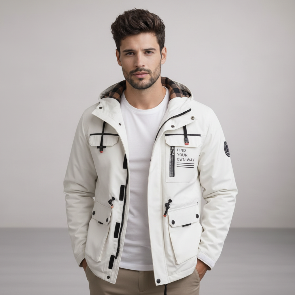 Victor | Chaqueta Outdoor Impermeable Premium para Hombre Protección, Estilo y Rendimiento