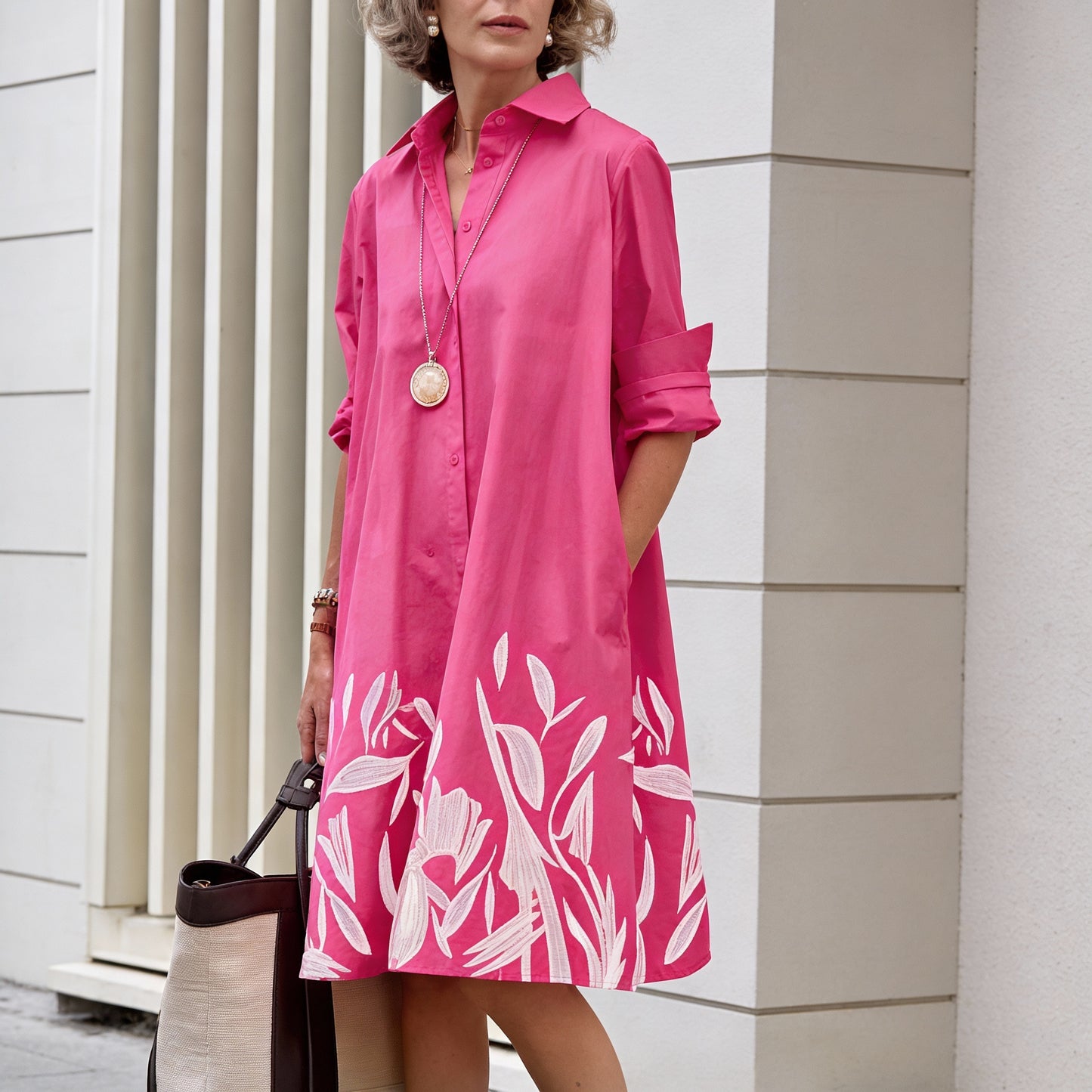 Gloria | Vestido Midi Cómodo y Elegante, Suavidad, Estilo y Libertad de Movimiento