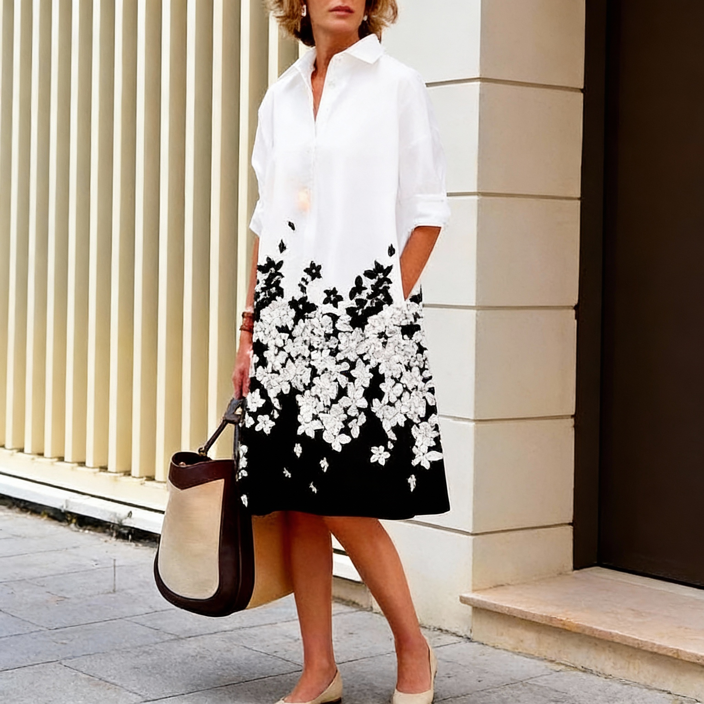 Gloria | Vestido Midi Cómodo y Elegante, Suavidad, Estilo y Libertad de Movimiento