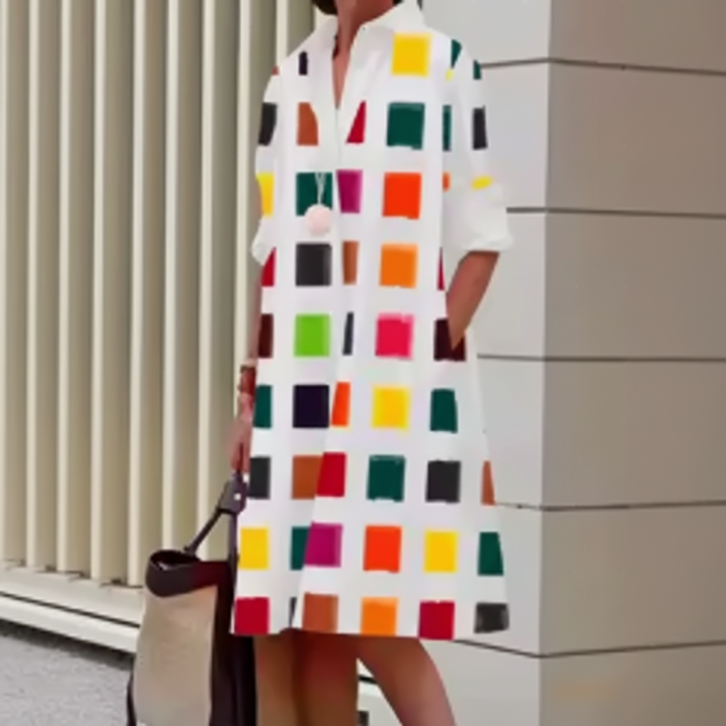 Gloria | Vestido Midi Cómodo y Elegante, Suavidad, Estilo y Libertad de Movimiento