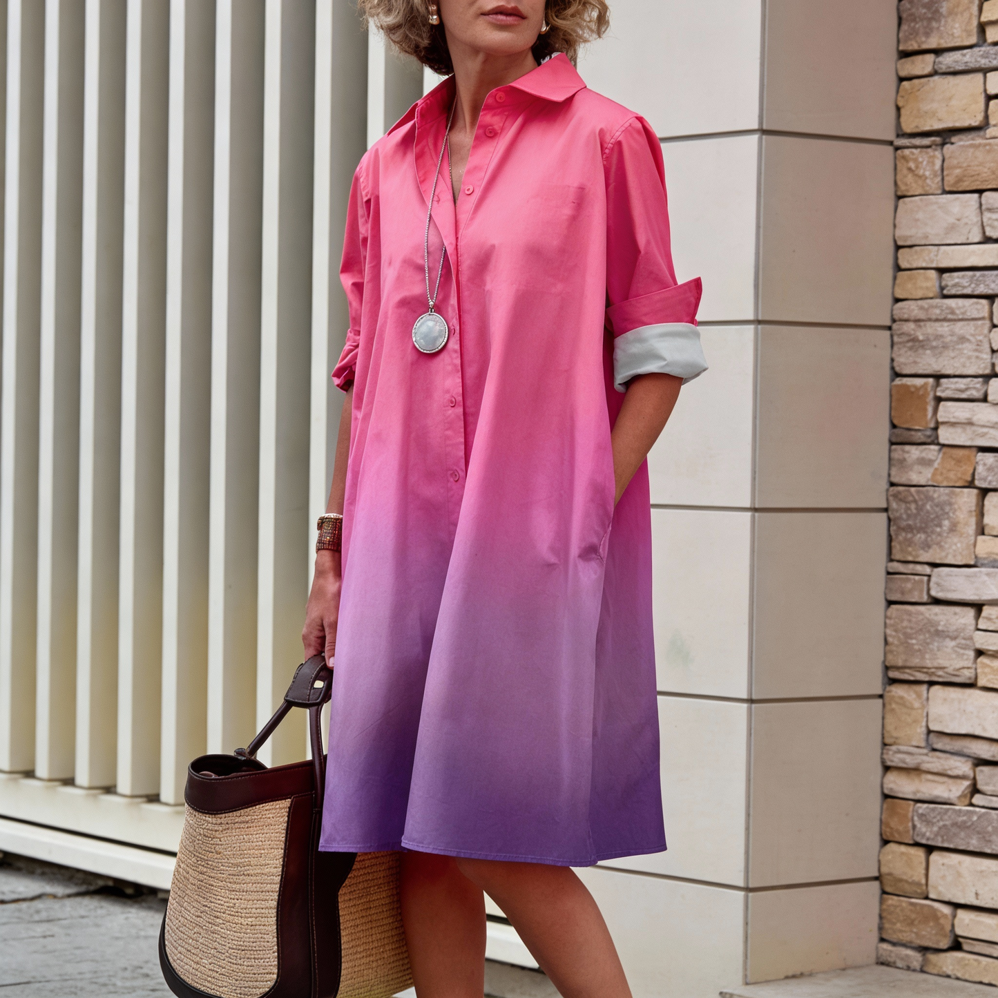 Gloria | Vestido Midi Cómodo y Elegante, Suavidad, Estilo y Libertad de Movimiento