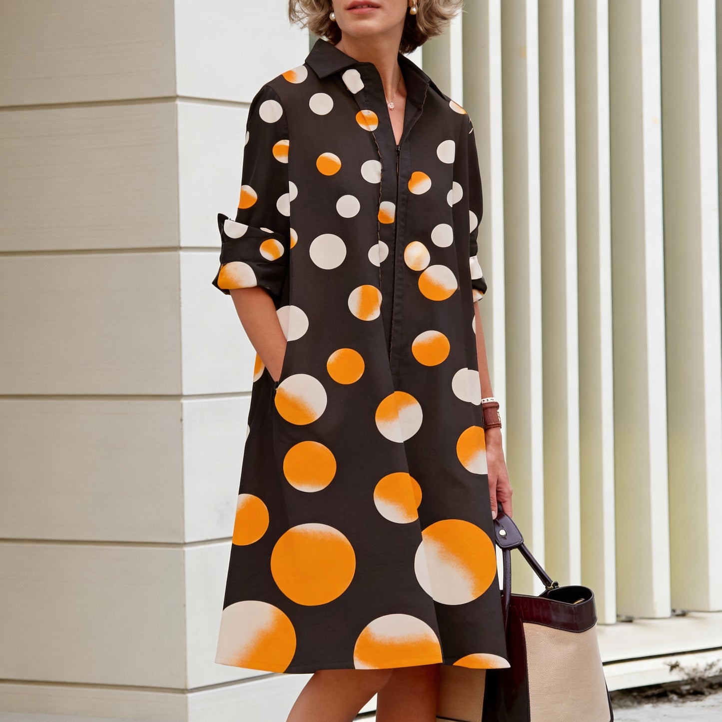 Gloria | Vestido Midi Cómodo y Elegante, Suavidad, Estilo y Libertad de Movimiento