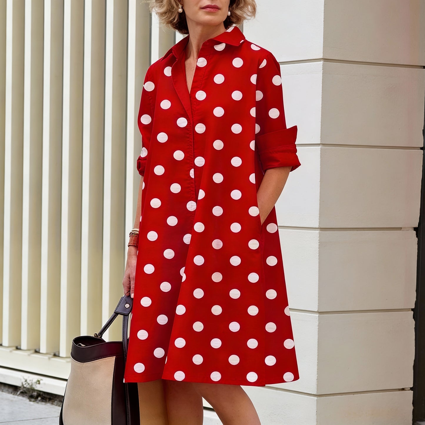 Gloria | Vestido Midi Cómodo y Elegante, Suavidad, Estilo y Libertad de Movimiento