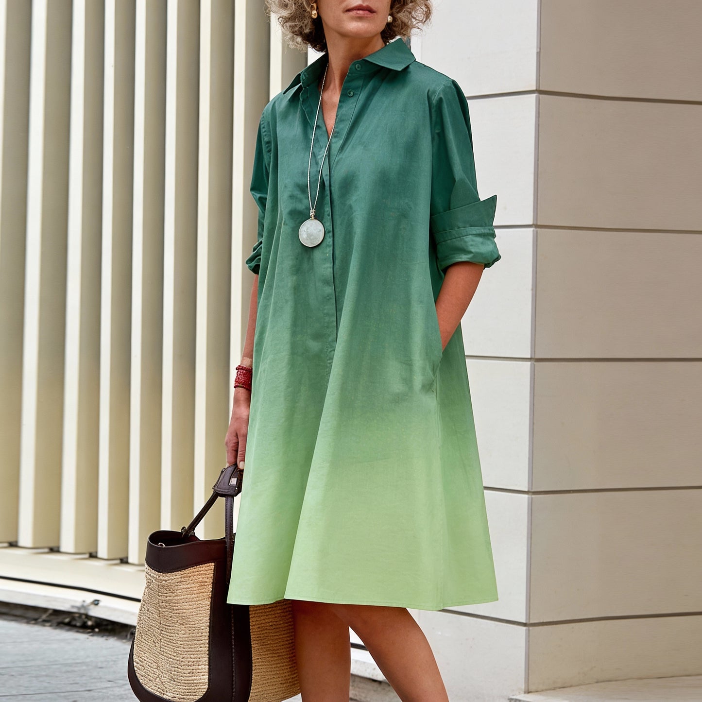 Gloria | Vestido Midi Cómodo y Elegante, Suavidad, Estilo y Libertad de Movimiento