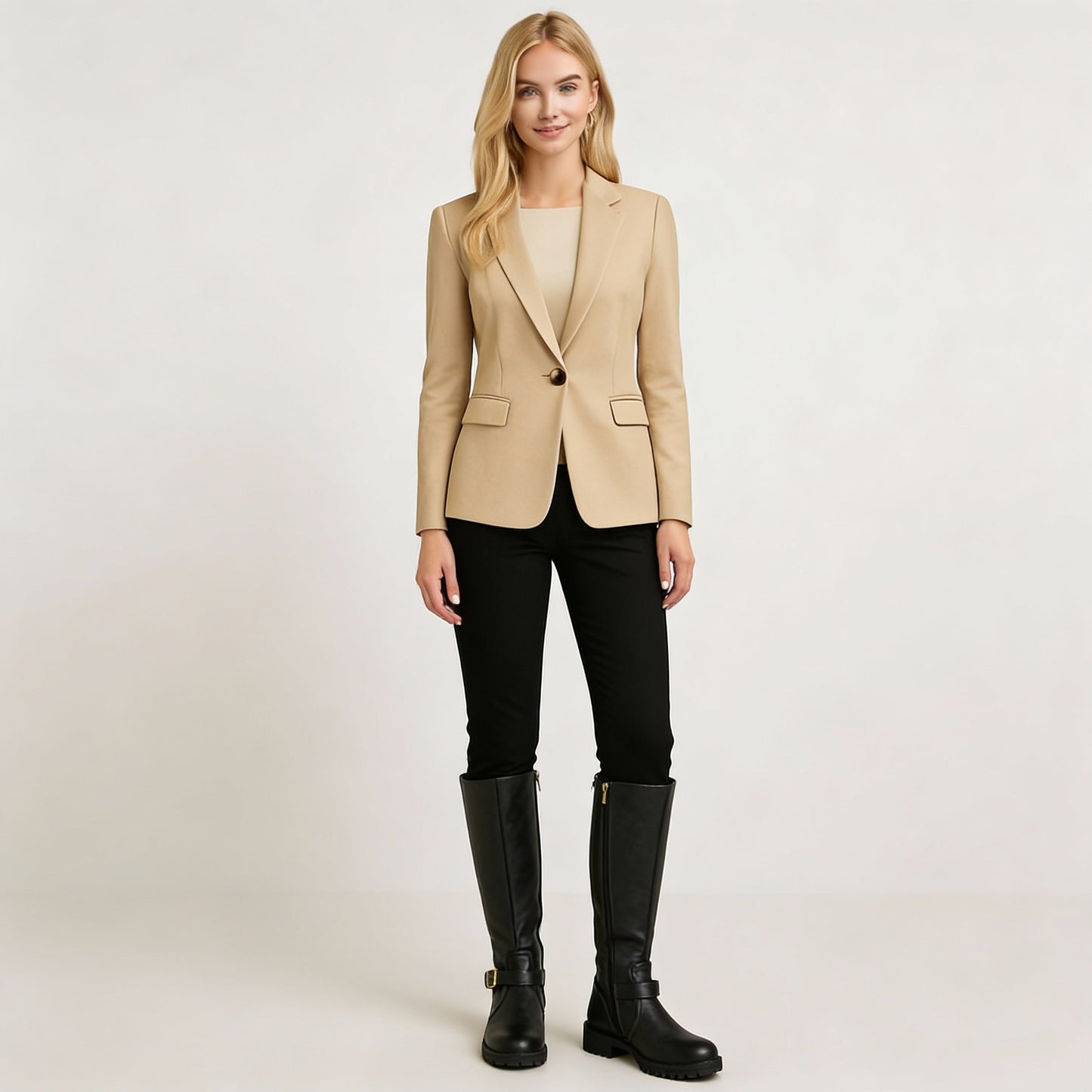 Elsa™ | Elegantes Botas de Tacón Bajo para Mujer