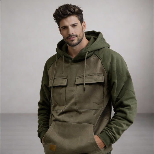 William | Sudadera con Capucha Multifuncional de Alto Rendimiento para Climas Fríos