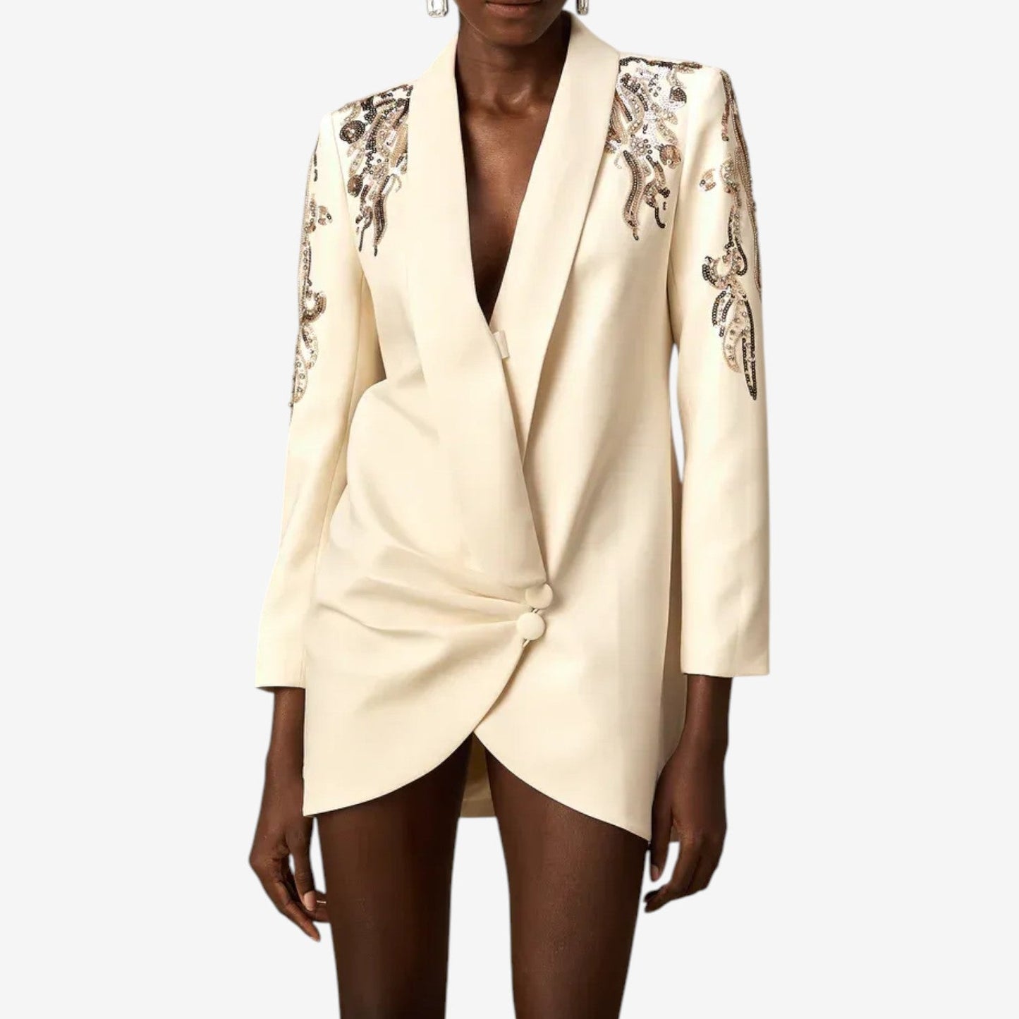 Amani | Elegante Vestido Bordado con Estilo Propio