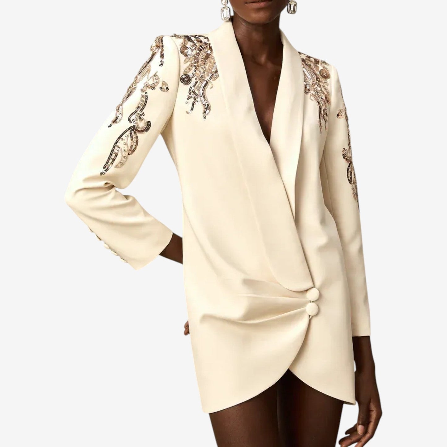 Amani | Elegante Vestido Bordado con Estilo Propio