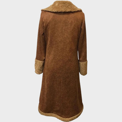 Ariadna | Abrigo de Piel de Oveja de Lujo con Acabados Exclusivos